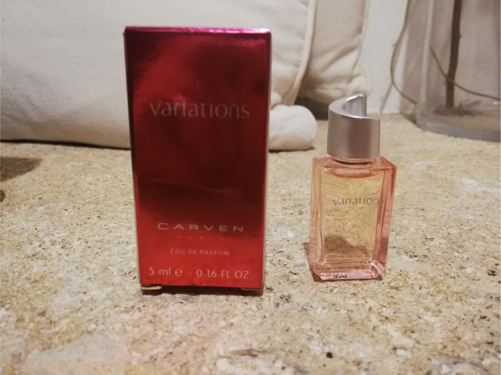 CARVEN VARIATIONS parfums beaute miniatures carven variations