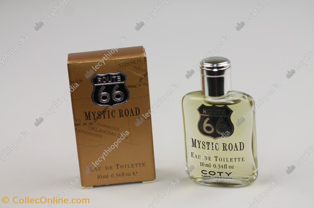 COTY FRANCOIS ROUTE 66 MYSTIC ROAD parfums beaute miniatures coty francois route 66 mystic road