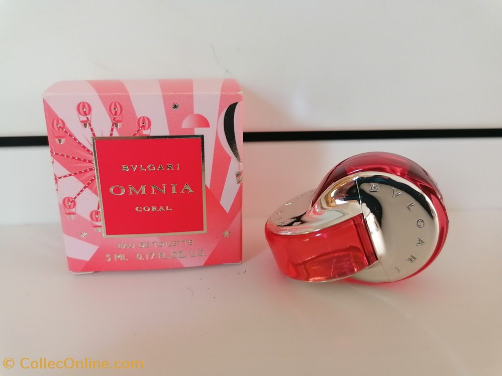 BULGARI OMNIA CORAL parfums beaute miniatures bulgari omnia coral