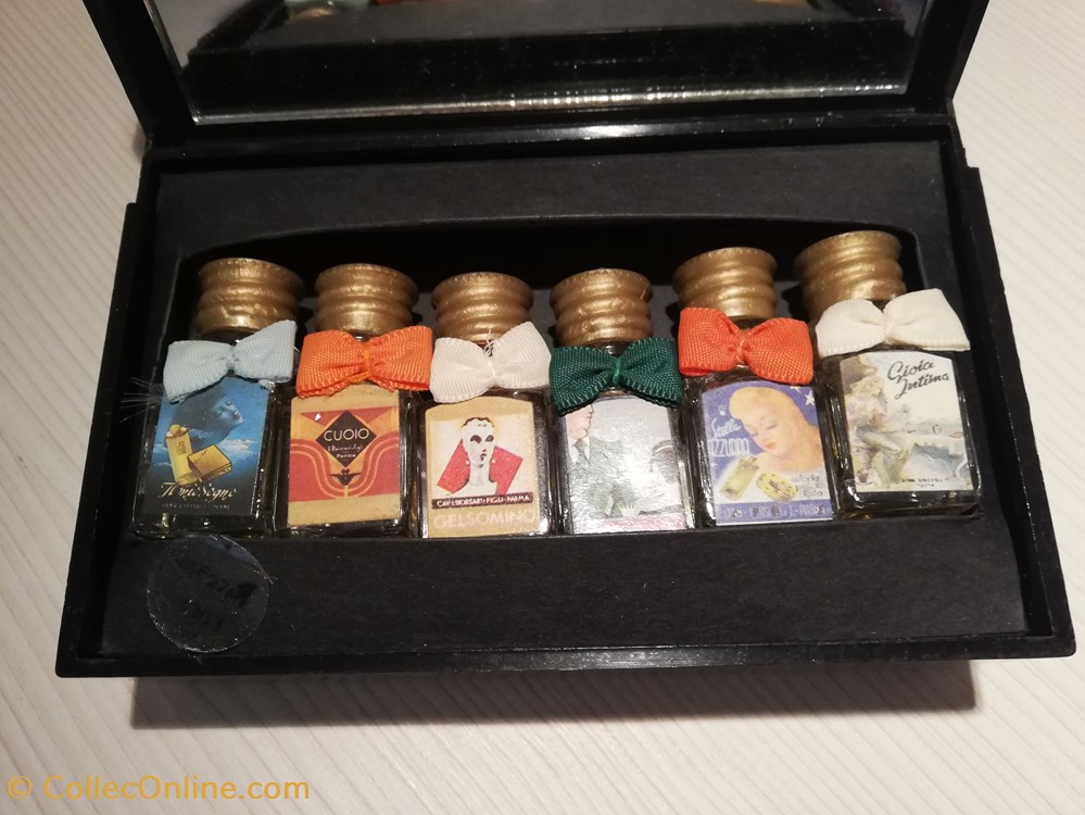 BORSARI COFFRET 6 PARFUMS GIOIA INTIMA beaute miniatures borsari coffret 6 parfums gioia intima