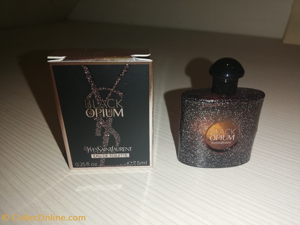 SAINT LAURENT YVES BLACK OPIUM parfums beaute miniatures saint laurent yves black opium