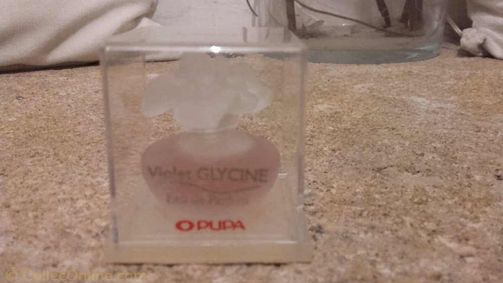 MICYS PUPA VIOLET GLYCINE parfums beaute miniatures micys pupa violet glycine