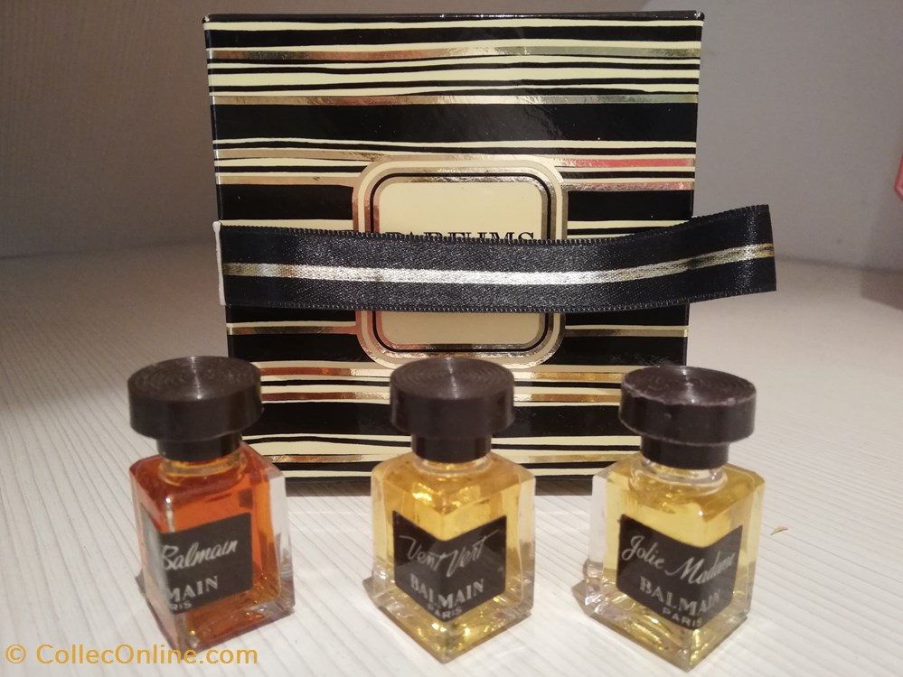 BALMAIN MISS BALMAIN COFFRET parfums beaute miniatures balmain miss balmain coffret