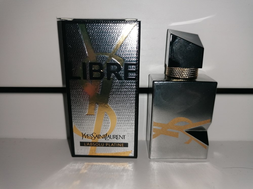 SAINT LAURENT YVES LIBRE ABSOLU PLATINUM parfums beaute miniatures saint laurent yves libre absolu platinum
