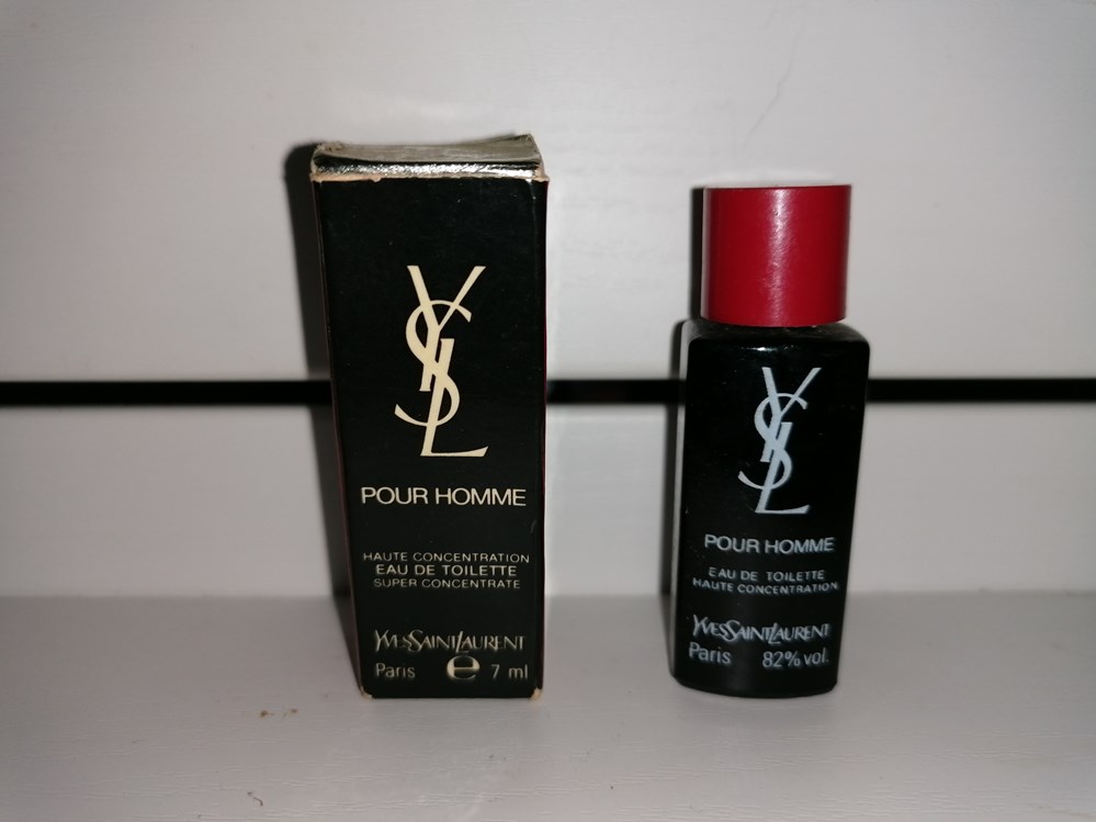 parfums beaute miniatures saint laurent yves pour homme concentre