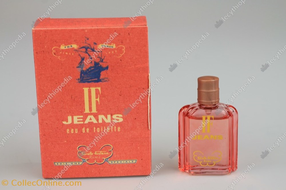 FONTANA SORELLE IF JEANS parfums beaute miniatures fontana sorelle if jeans