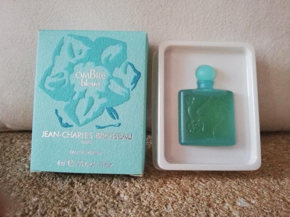BROSSEAU JEAN JACQUES OMBRE BLEUE parfums beaute miniatures brosseau jean jacques ombre bleue