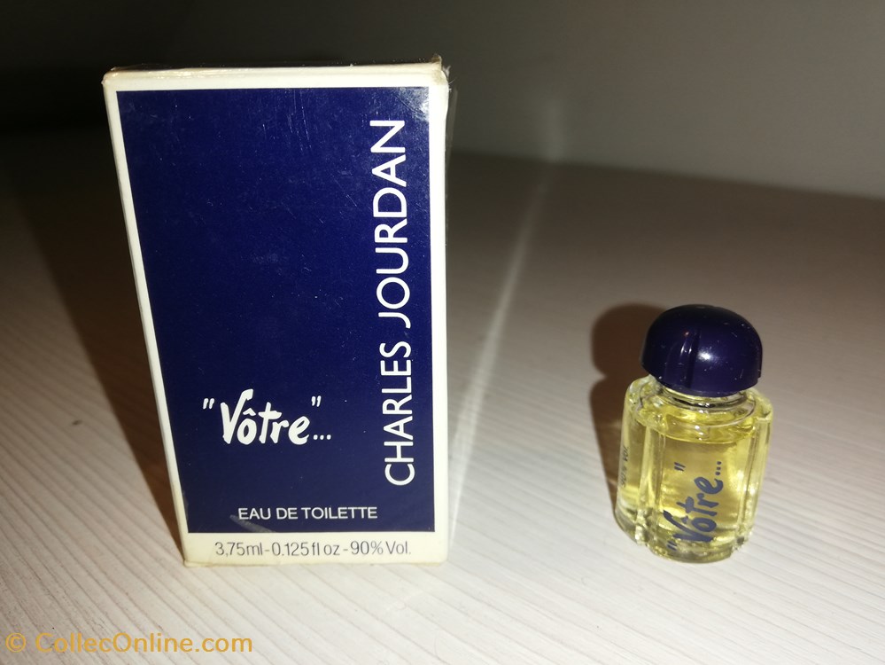 JOURDAN CHARLES VOTRE parfums beaute miniatures jourdan charles votre