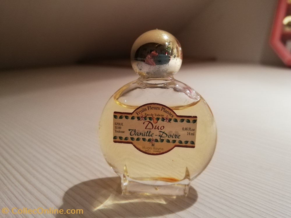 KEYNS HUGO VANILLE POIRE parfums beaute miniatures keyns hugo vanille poire