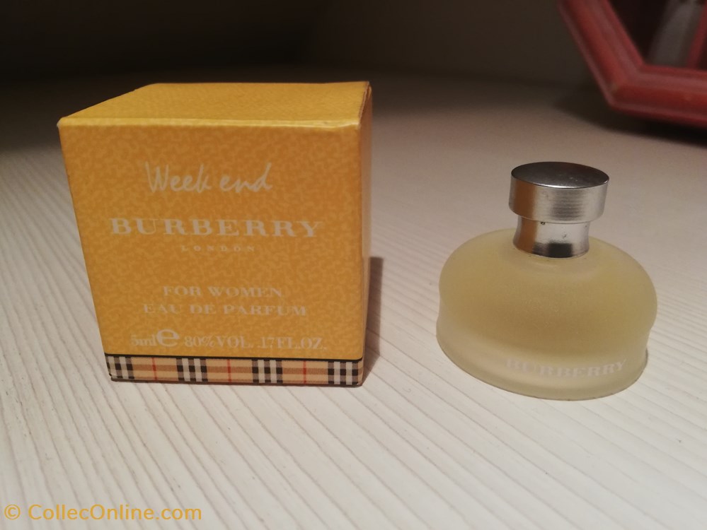 BURBERRY WEEK END parfums beaute miniatures burberry week end