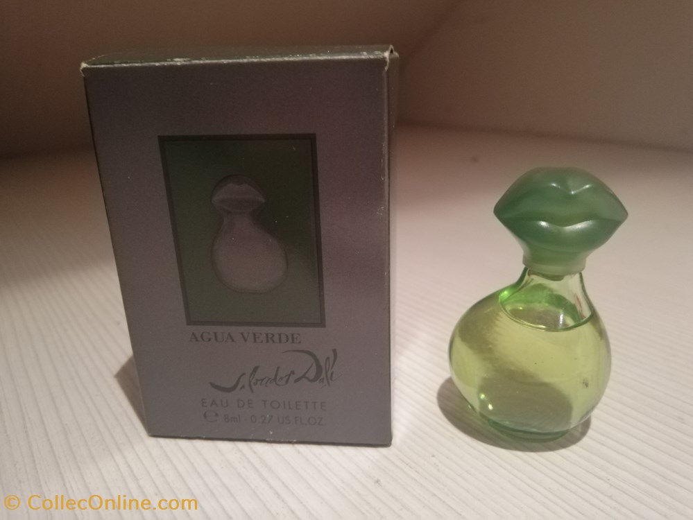 DALI SALVADORE AGUA VERDE parfums beaute miniatures dali salvadore agua verde