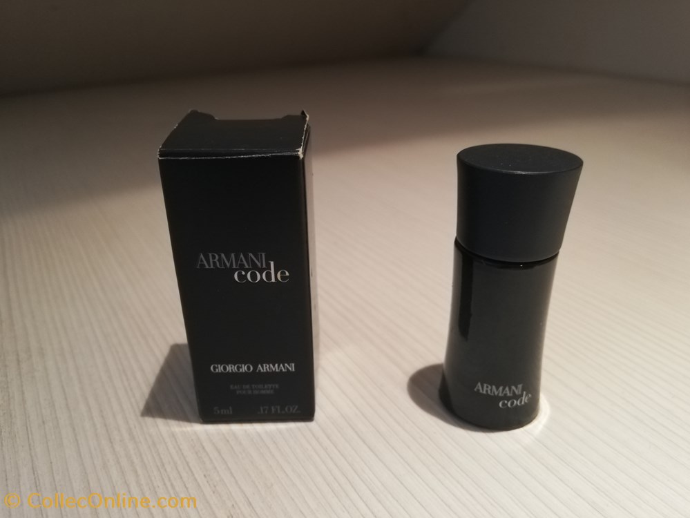 parfums beaute miniatures armani code
