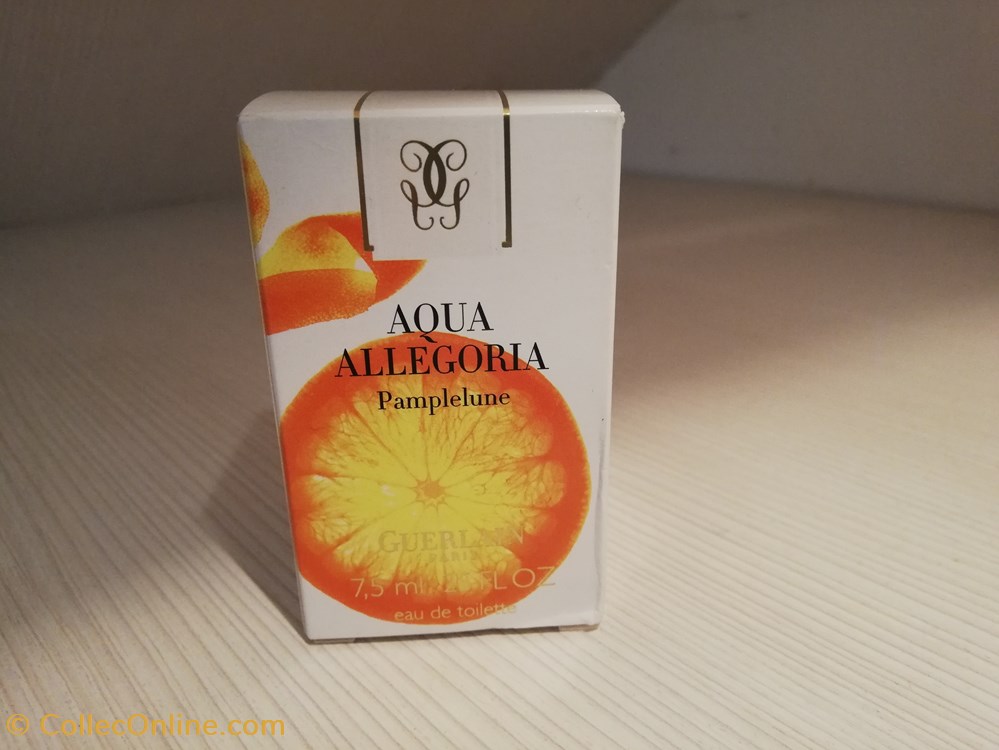GUERLAIN AQUA ALLEGORIA PAMPLELUNE parfums beaute miniatures guerlain aqua allegoria pamplelune