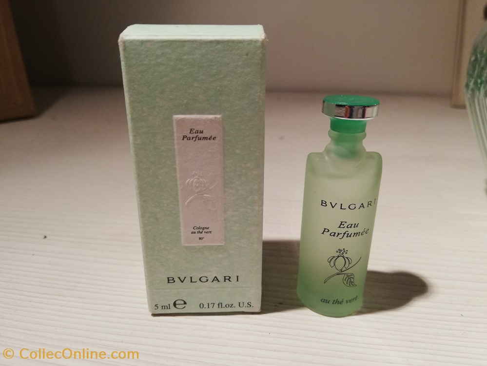 BULGARI EAU DE THE VERT parfums beaute miniatures bulgari eau de the vert