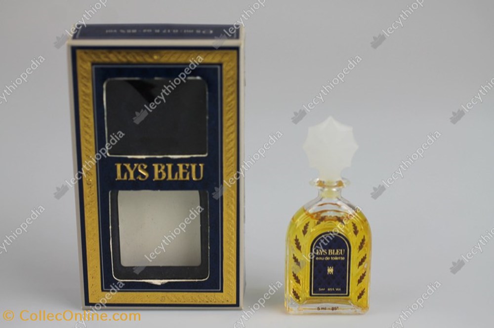 ORLEANS HENRI LYS BLEU parfums beaute miniatures orleans henri lys bleu