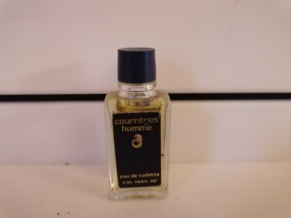 parfums beaute miniatures courreges homme