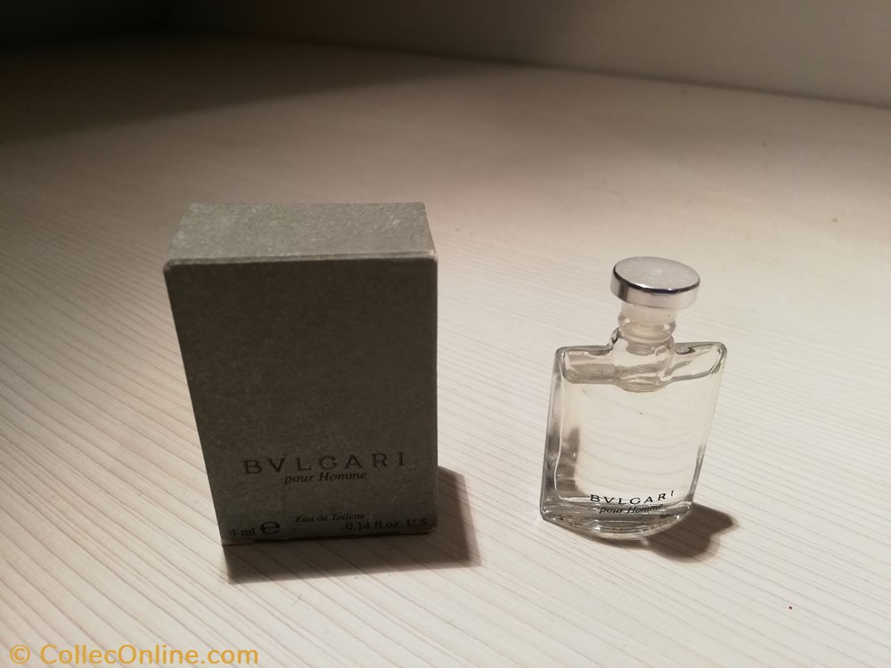 BULGARI POUR HOMME parfums beaute miniatures bulgari pour homme
