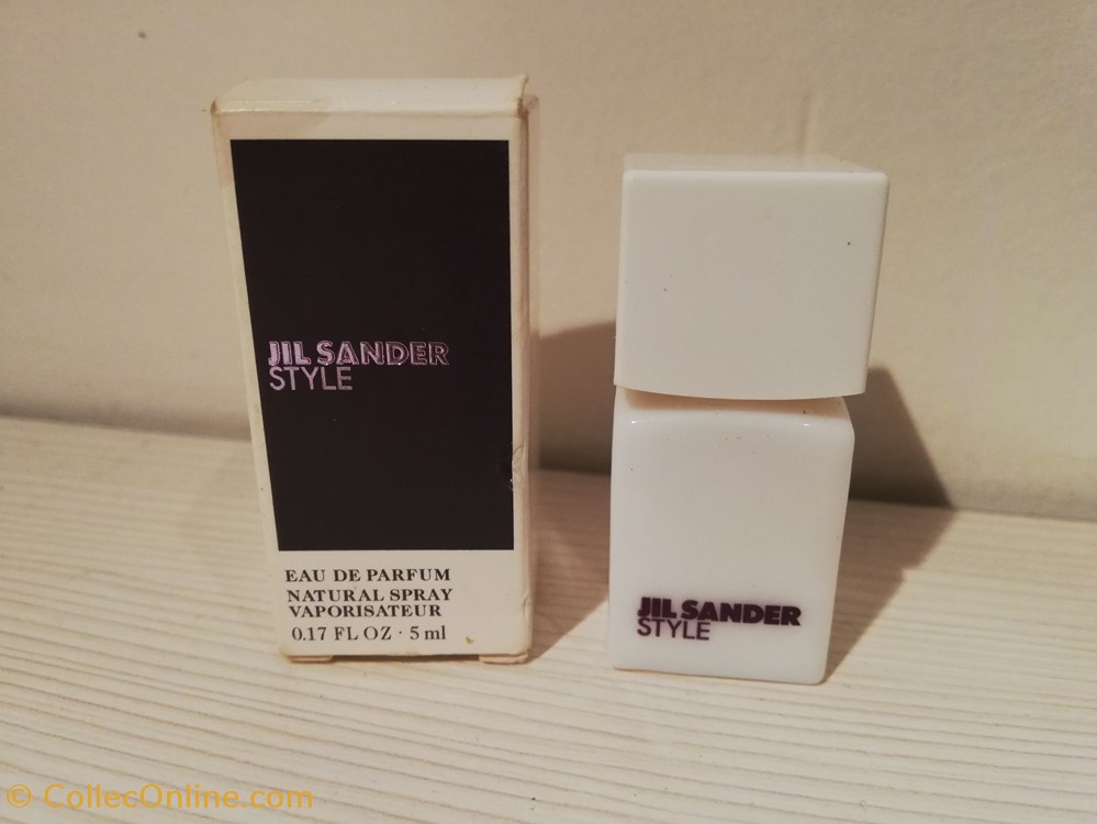 SANDER JIL STYLE parfums beaute miniatures sander jil style