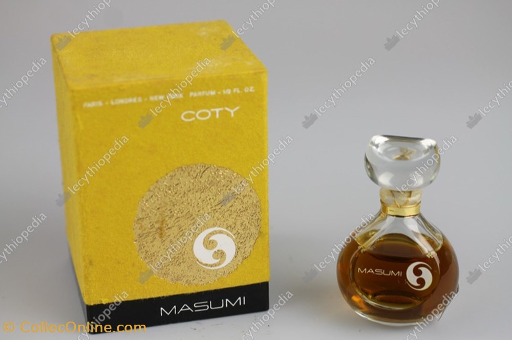 COTY FRANCOIS MASUMI parfums beaute miniatures coty francois masumi