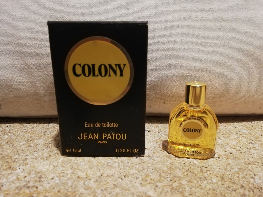 parfums beaute miniatures patou jean colony