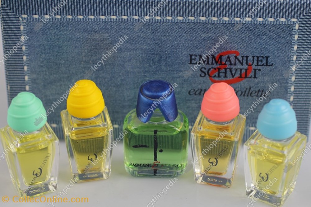 parfums beaute miniatures saledo italia schvilli emmanuel jaune