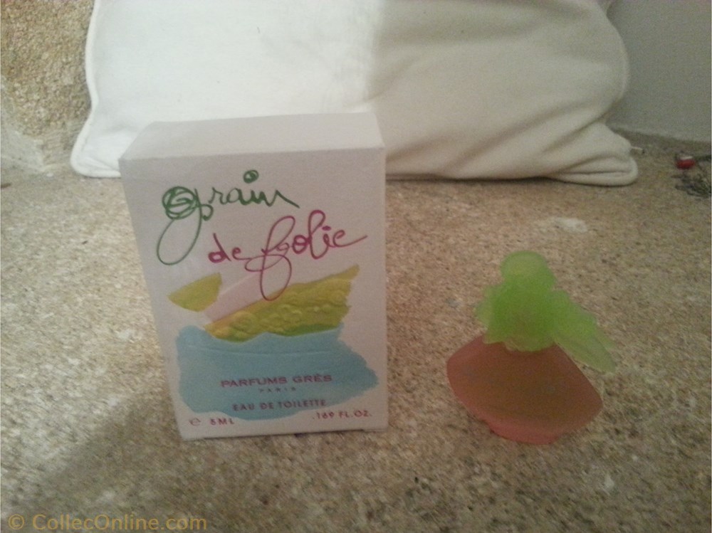 GRES GRAIN DE FOLIE parfums beaute miniatures gres grain de folie