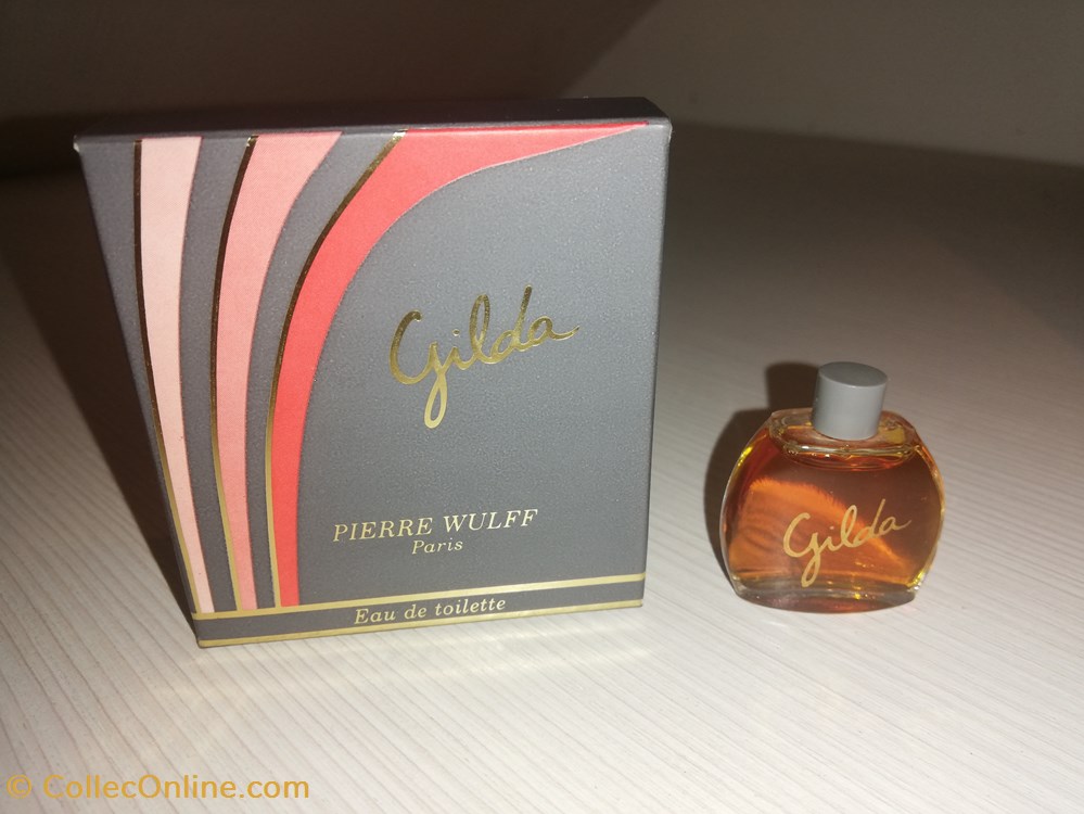 WULF PIERRE GILDA parfums beaute miniatures wulf pierre gilda