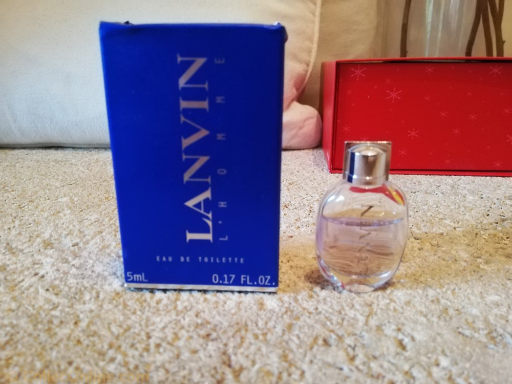 LANVIN POUR HOMME parfums beaute miniatures lanvin pour homme