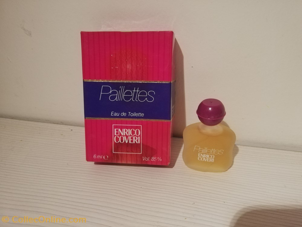 COVERI ENRICO PAILLETTES parfums beaute miniatures coveri enrico paillettes