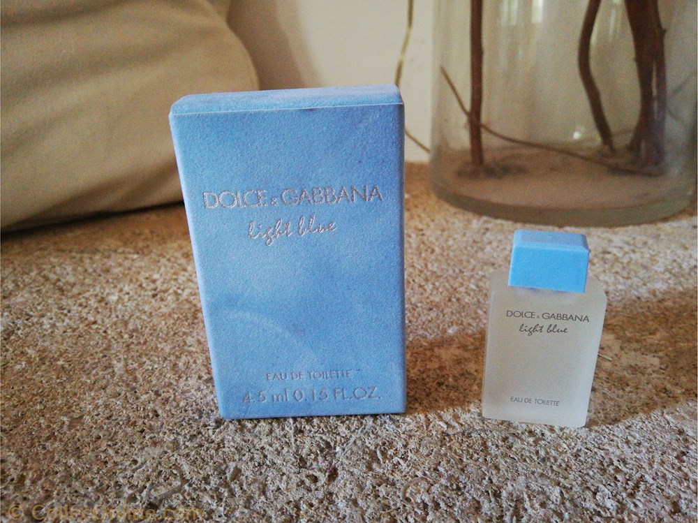 DOLCE GABBANA LIGHT BLUE parfums beaute miniatures dolce gabbana light blue