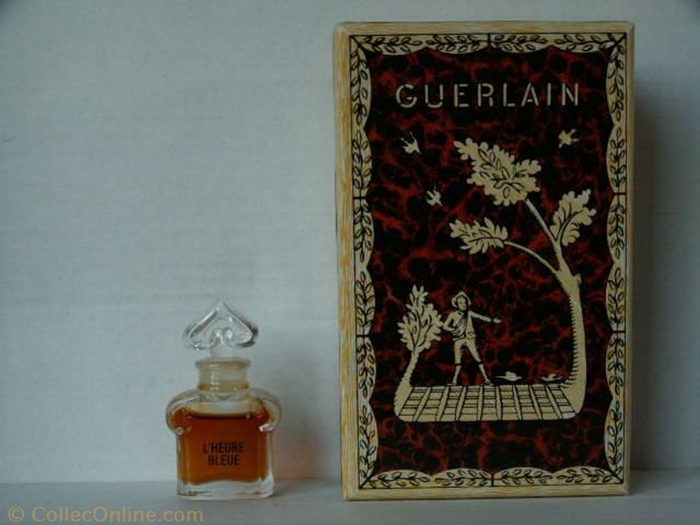 GUERLAIN L'HEURE BLEUE parfums beaute miniatures guerlain heure bleue