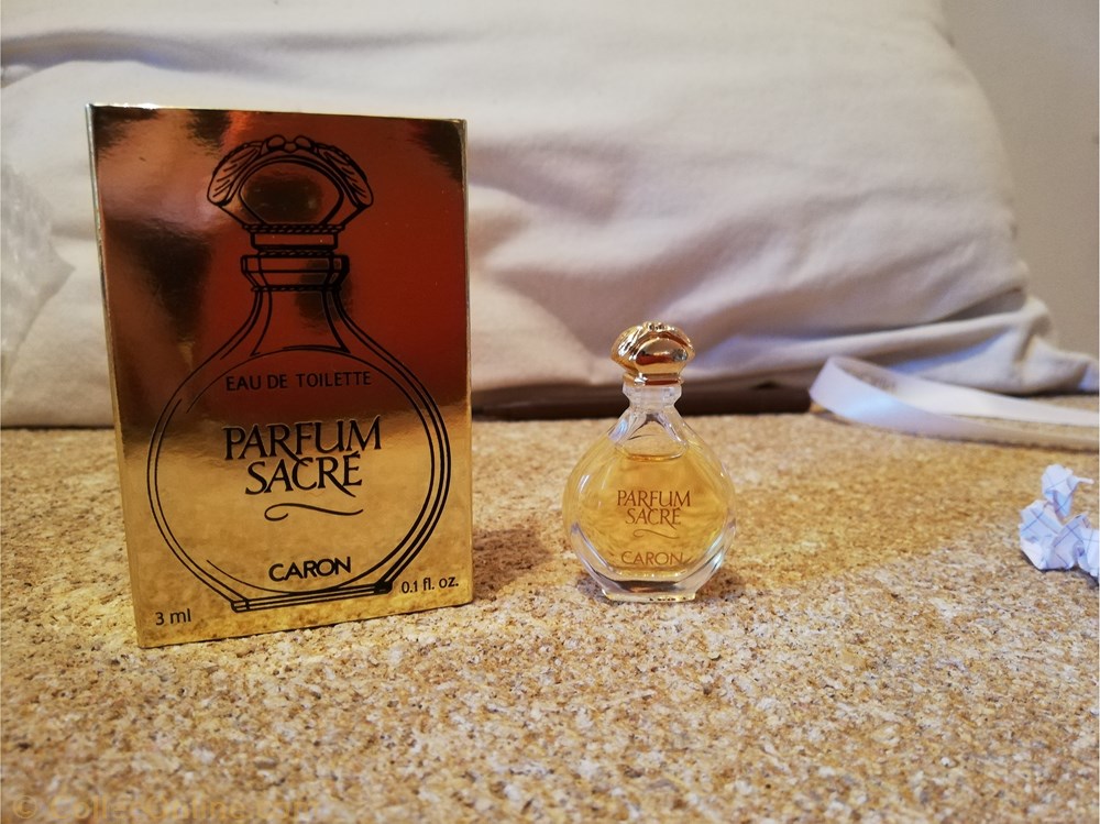 parfums beaute miniatures caron parfum sacre