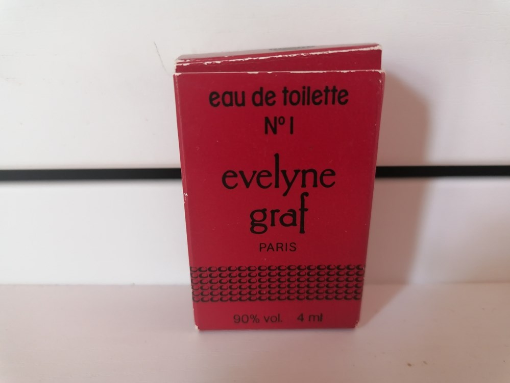 GRAF EVELYN N° 1 parfums beaute miniatures graf evelyn n 1