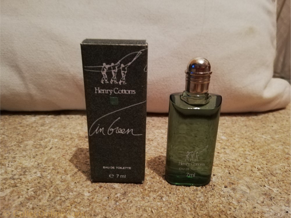 parfums beaute miniatures cottons henry in green