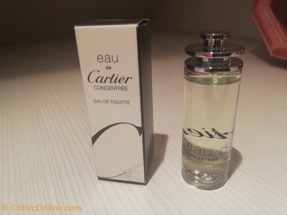 CARTIER EAU DE CARTIER CONCENTREE parfums beaute miniatures cartier eau de cartier concentree