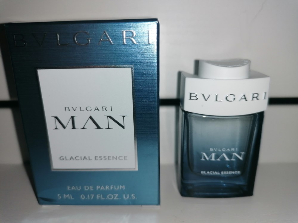 BULGARI MAN GLACIAL parfums beaute miniatures bulgari man glacial