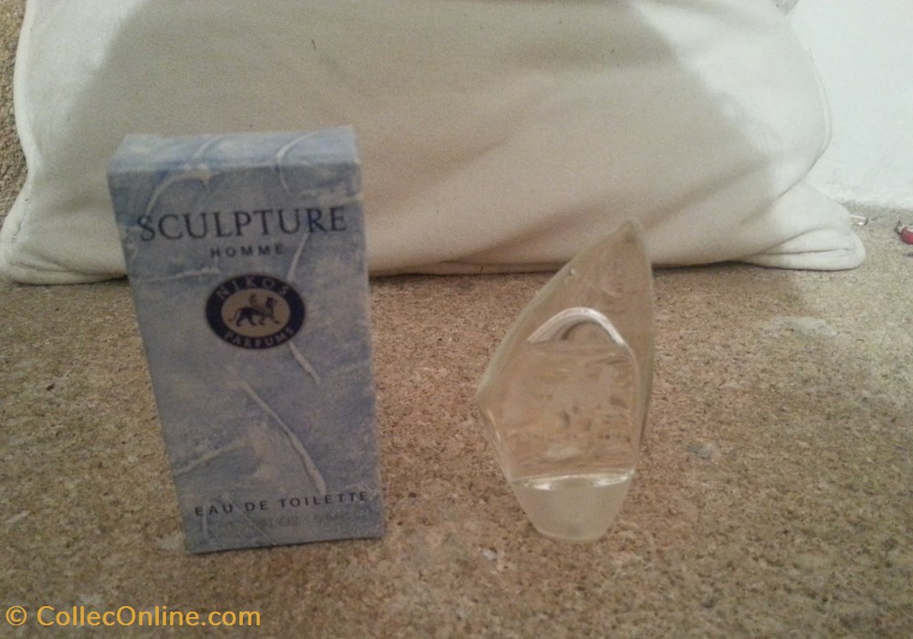NIKOS PARFUM SCULPTURE parfums beaute miniatures nikos parfum sculpture