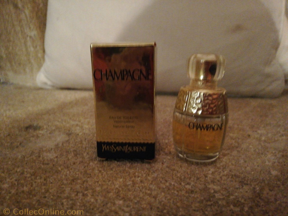 SAINT LAURENT YVES CHAMPAGNE parfums beaute miniatures saint laurent yves champagne