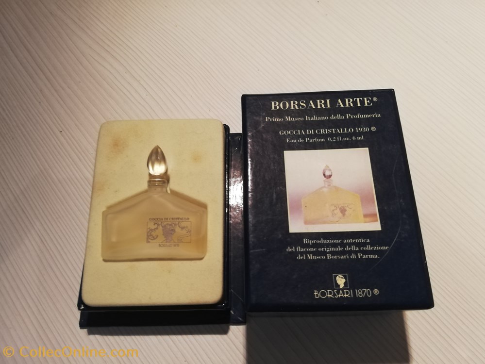 BORSARI GOCCIA DI CRISTALLO parfums beaute miniatures borsari goccia di cristallo