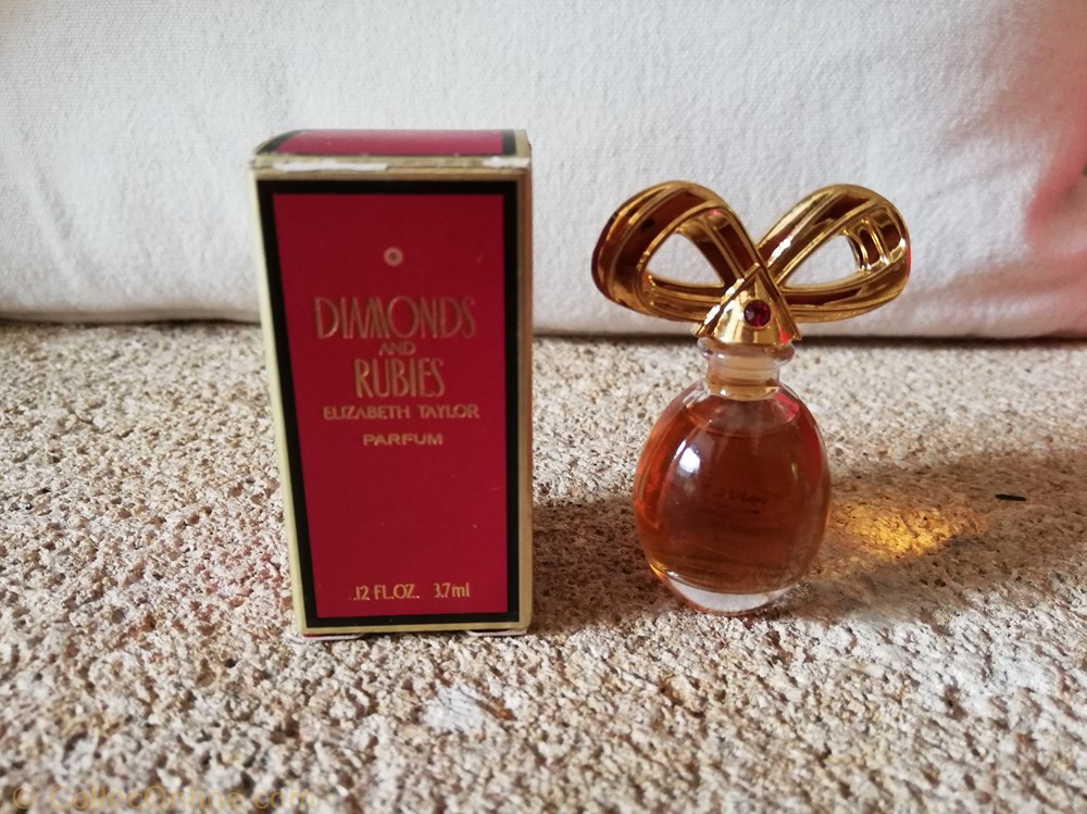 parfum beaute miniature de taylor elisabeth rubis