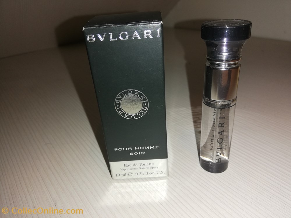 BULGARI POUR HOMME SOIR parfums beaute miniatures bulgari pour homme soir
