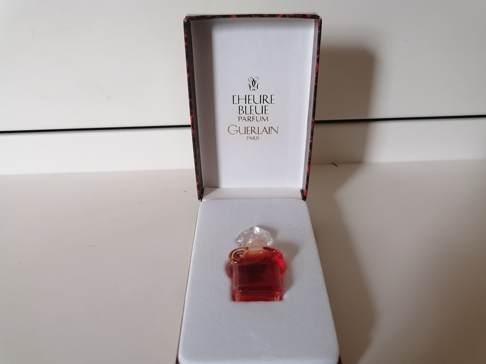 GUERLAIN L'HEURE BLEU parfums beaute miniatures guerlain heure bleu