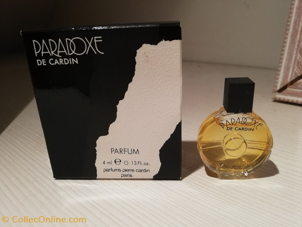 parfums beaute miniatures cardin paradoxe