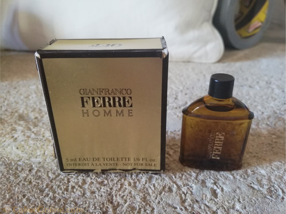 FERRE GIANFRANCO POUR HOMME parfums beaute miniatures ferre gianfranco pour homme