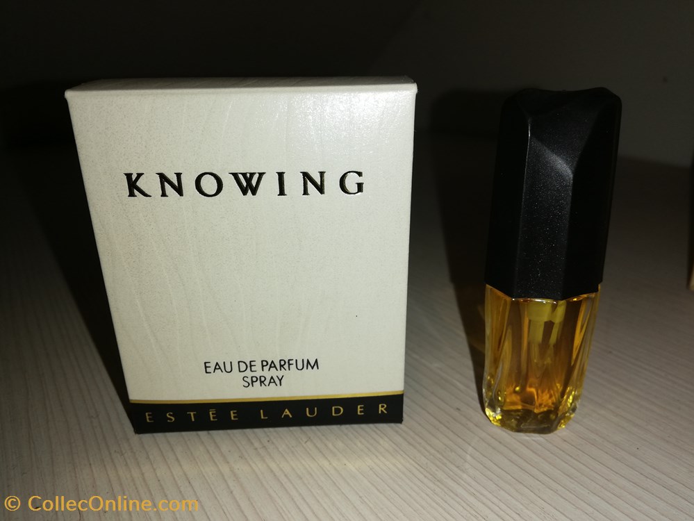 LAUDER ESTEE KNOWING parfums beaute miniatures lauder estee knowing