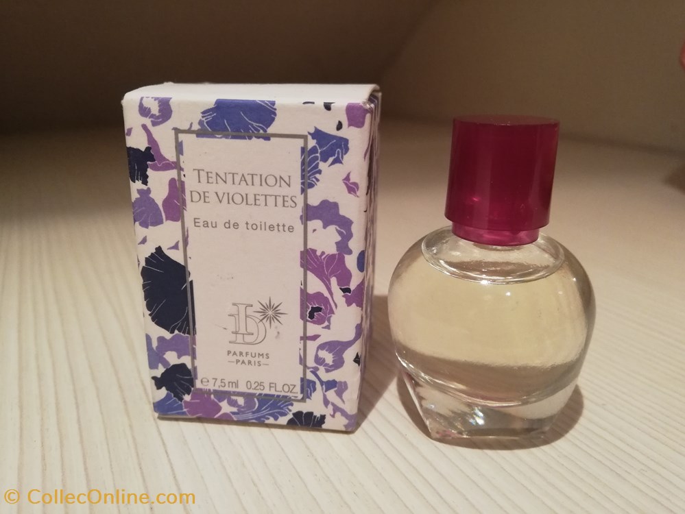 DERROISNE ISABELLE LE MONDE EN PARFUM TENTATION DE VIOLETTES parfums beaute miniatures derroisne isabelle le monde en parfum tentation de violettes