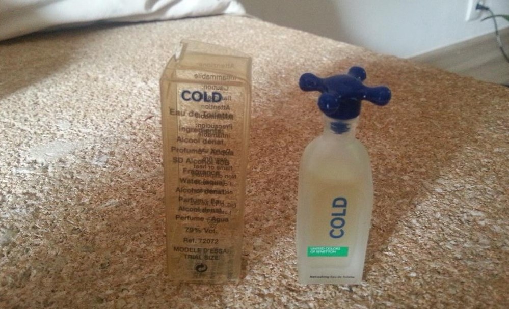 parfums beaute miniatures benetton cold