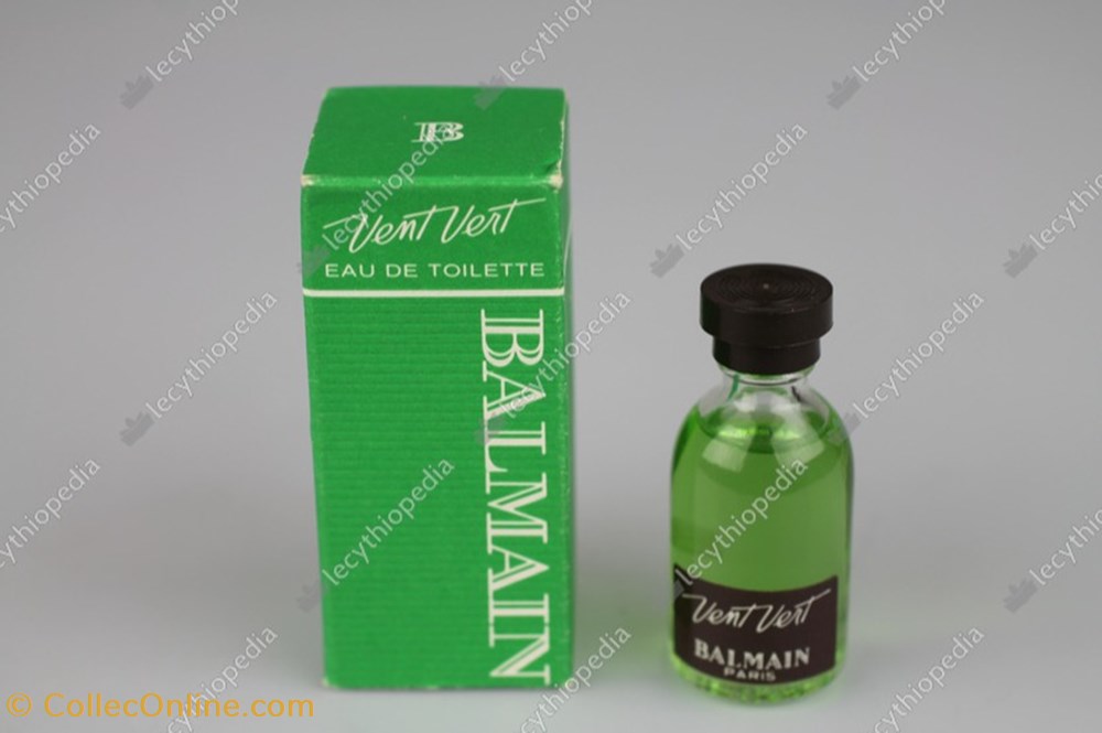 BALMAIN VENT VERT parfums beaute miniatures balmain vent vert