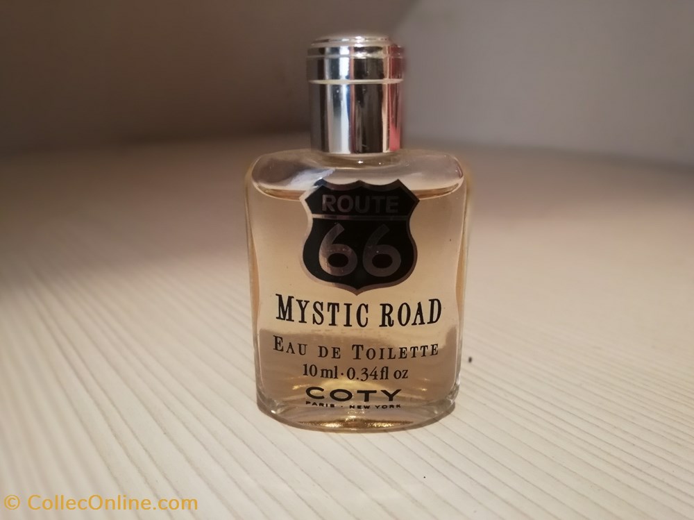 COTY FRANCOIS ROUTE 66 MYSTIC ROAD parfums beaute miniatures coty francois route 66 mystic road