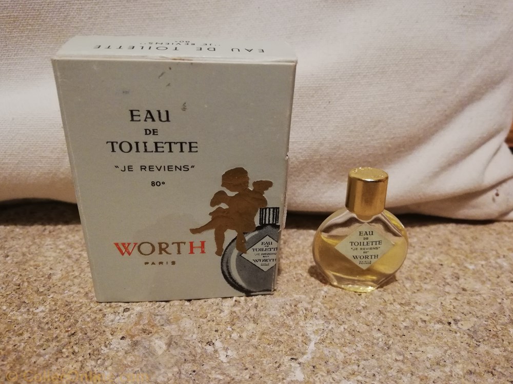 WORTH JE REVIENS parfum beaute miniature de worth je reviens